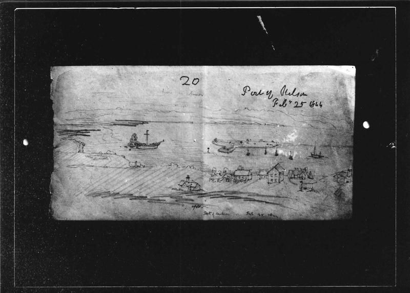 Barnicoat Sketch Port Nelson Feb 25 1844