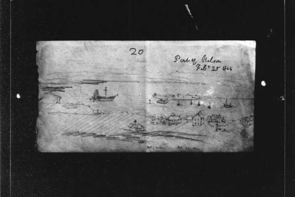 Barnicoat Sketch Port Nelson Feb 25 1844