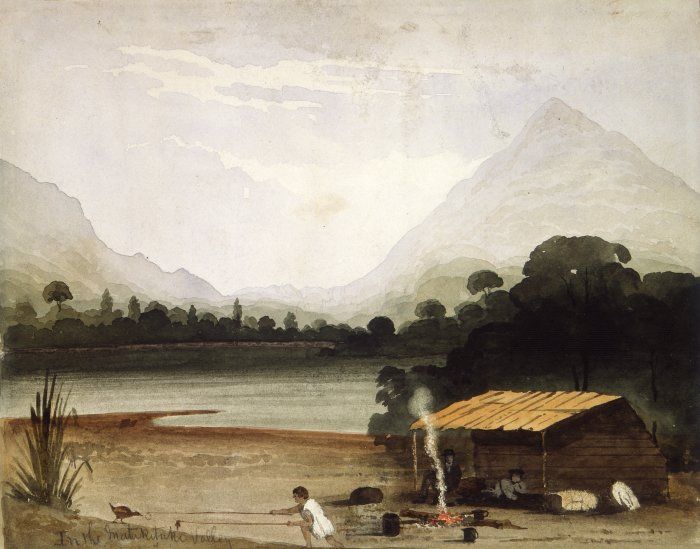 Kehu snaring a weka 1812-1893