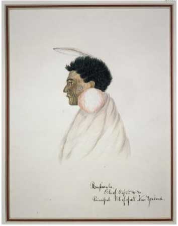 Rauparaha. Chief Capiti. 