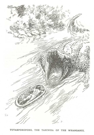 Tutaeporoporo, The Taniwha of the Whanganui