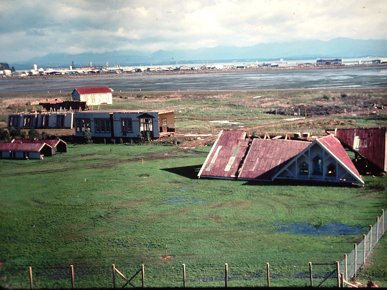 Granary early days at Founders Park 