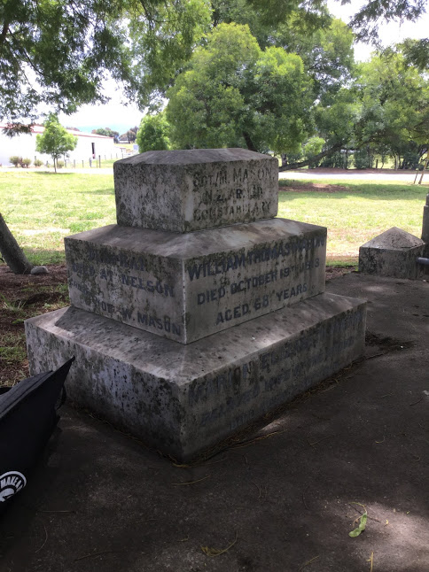 Mason family headstone