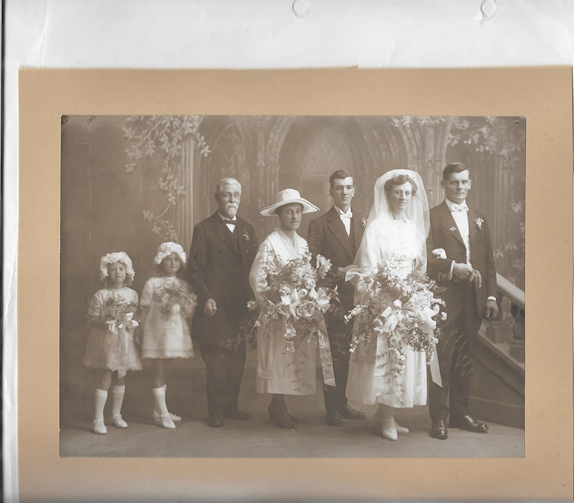 Mt Eden Methodist Wedding 1920 