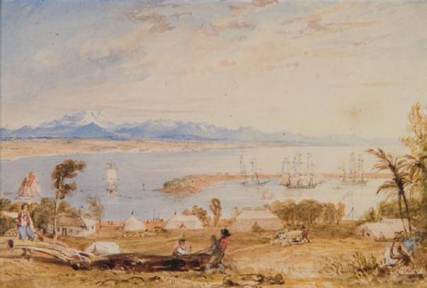 View of Nelson Haven [Heaphy, 1841]