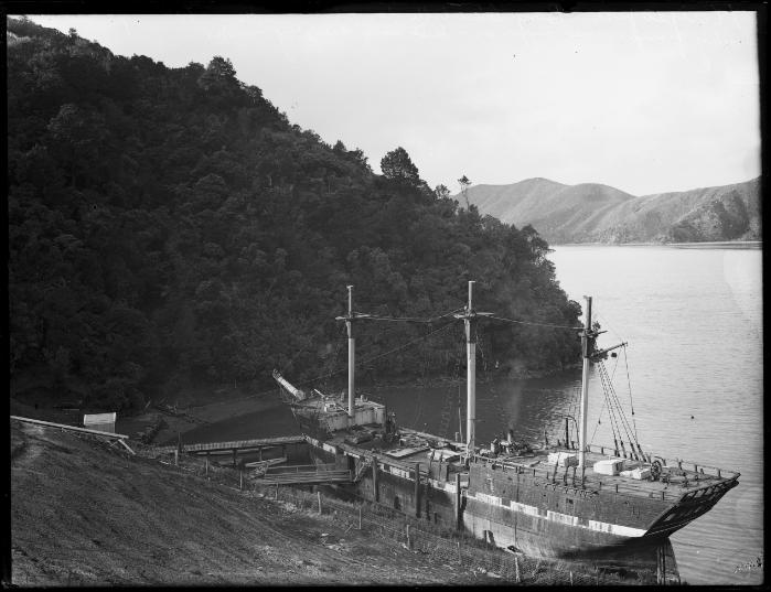 Ship Edwin Fox at Picton