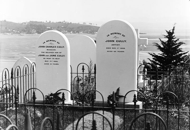 The Gullys' tombstones