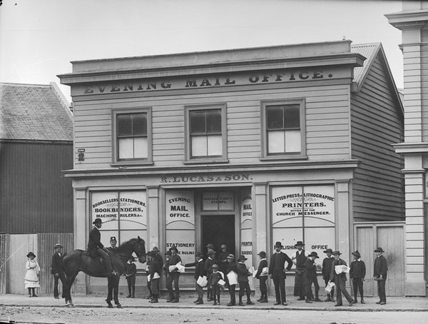 Nelson Evening Mail Office: The Nelson Provincial Museum, Tyree Studio Collectio