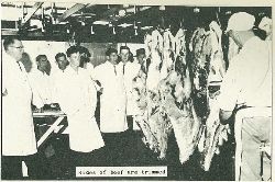 Meat processing workers 1965