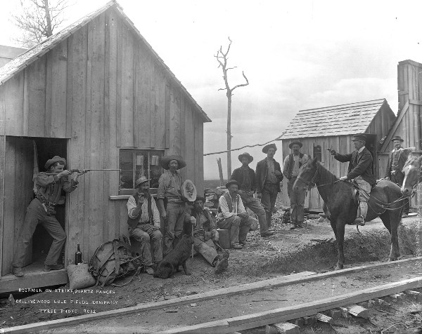 Rockmen on strike: Collingwood Goldfield, The Nelson Provincial Museum, Tyree St