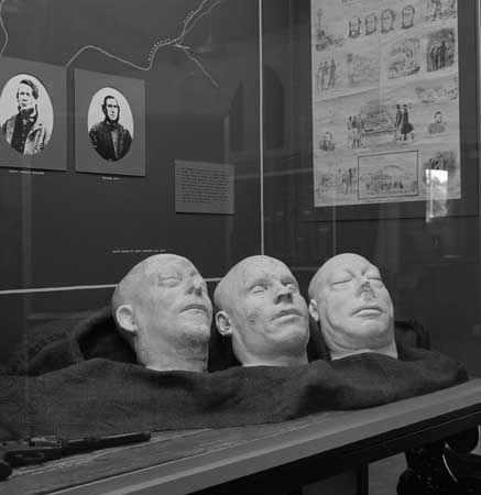 The death masks