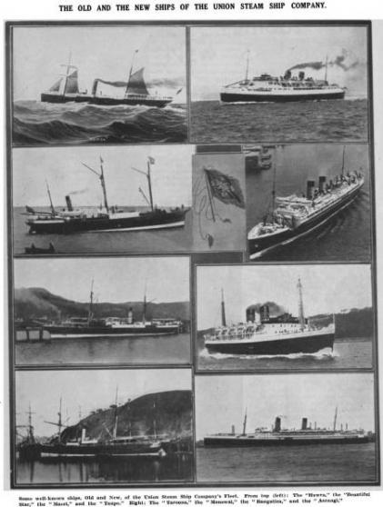 Ships of the Union Steam Ship Company