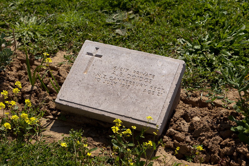 Albert Doidge gravestone