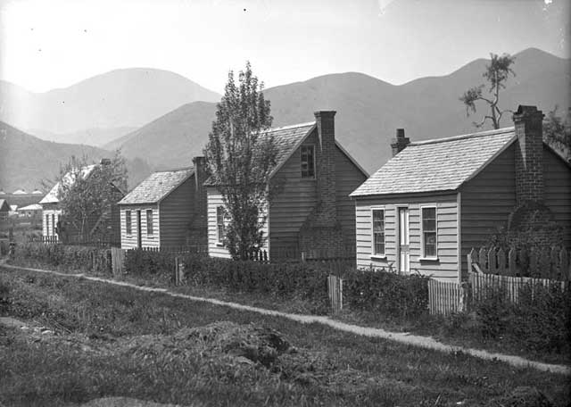 Hocton cottages on Hastings Street