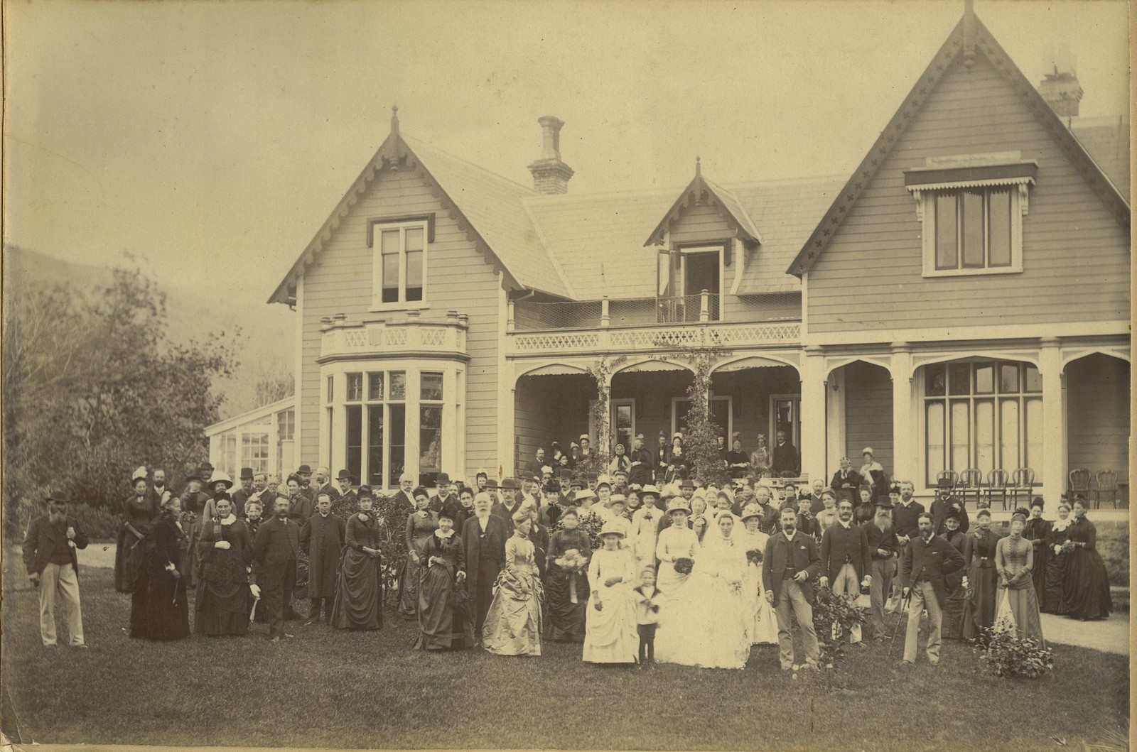 Renwick Phillis Wedding at Newstead 6 4 1887