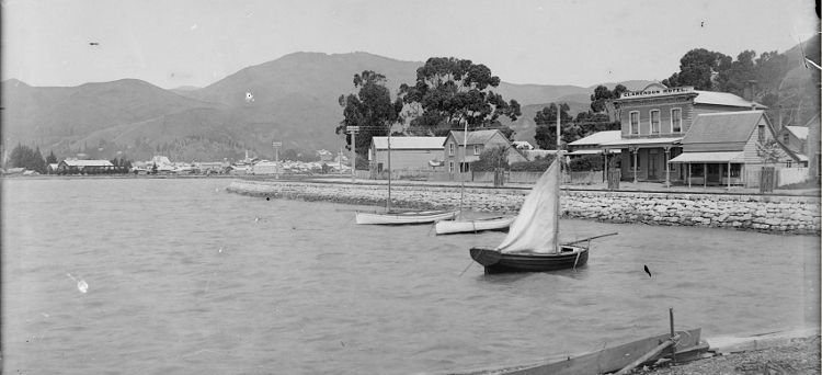 The Clarendon Hotel ca late 1800s