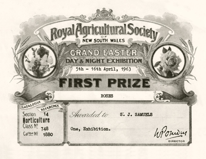 Samuels Royal Agricultural Society