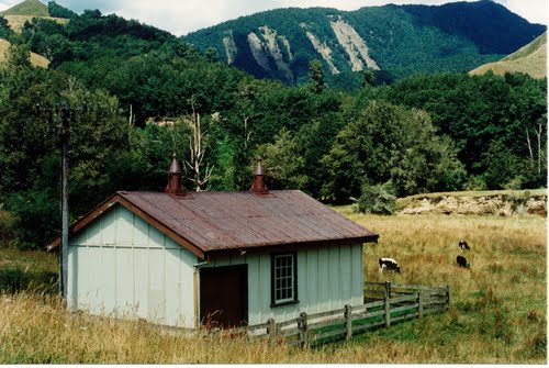 Six Mile hydro scheme. NZGeoview M.Boyce