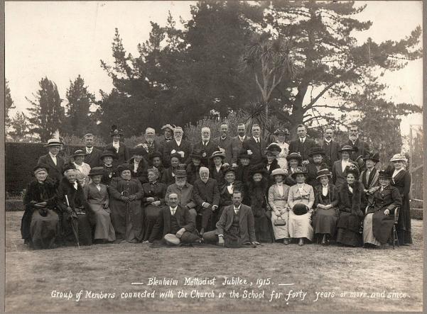 Blenheim's Methodist Jubilee,1915