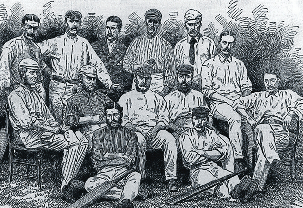 James Lilywhite's XI which toured Australasia in 1877