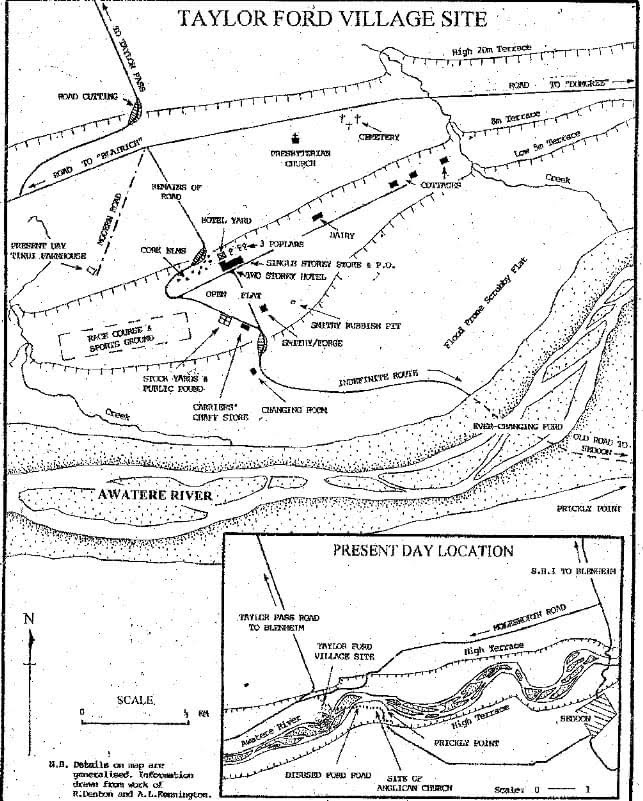 map of Taylor Ford